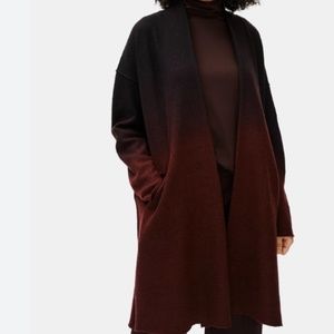 Eileen Fisher Petites Ombré Boiled Wool Coat
